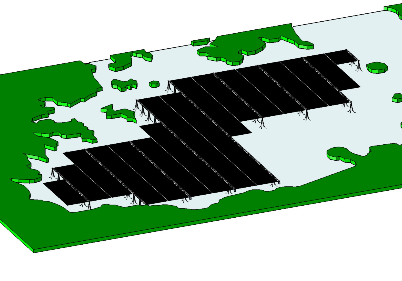 Estudio de viabilidad de cimentaciones planta fotovoltaica flotante 50MW